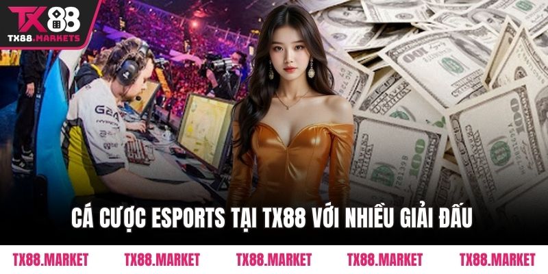 Cá cược eSports tại TX88 với nhiều giải đấu 